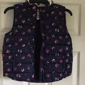 Girls Gymboree Puffer Vest Sz L 10-12